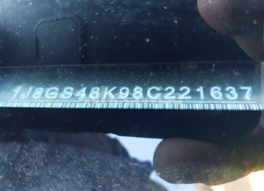 Photo 9 of 2008 Jeep Grand CHEROKEE LAREDO (VIN 1J8GS48K98C221637)