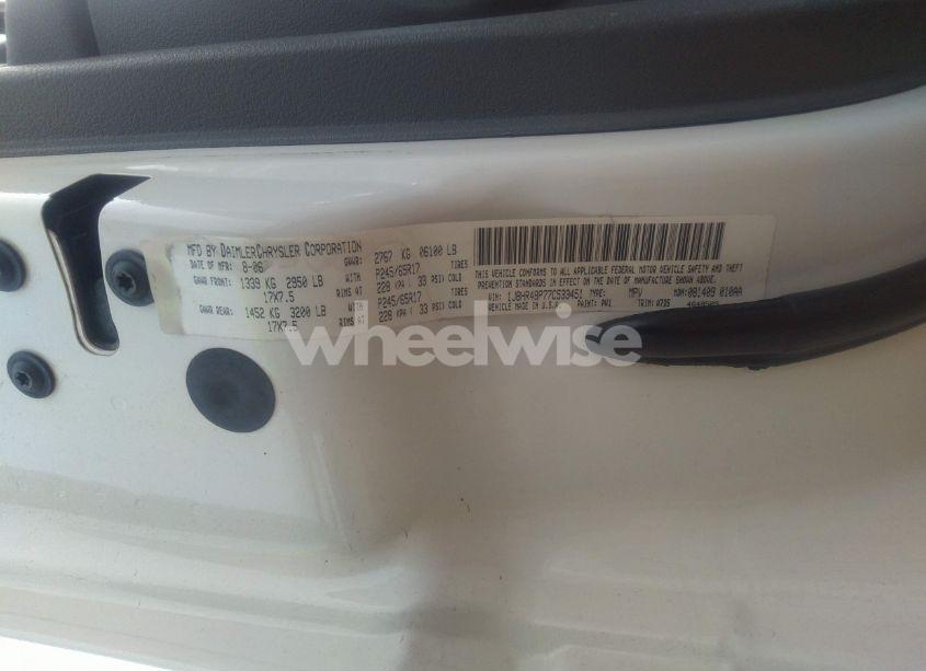 Photo 9 of 2007 Jeep Grand CHEROKEE LAREDO (VIN 1J8HR48P77C533451)