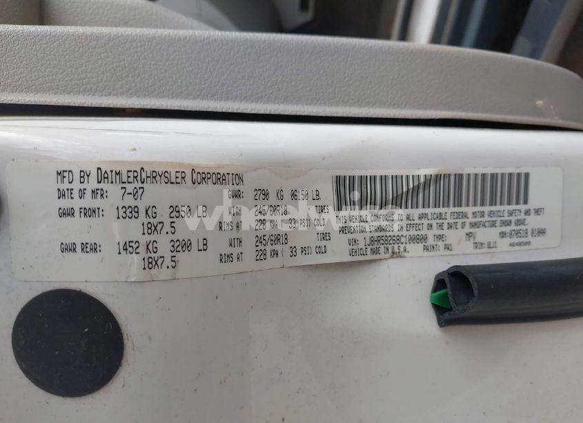 Photo 9 of 2008 Jeep Grand CHEROKEE LIMITED (VIN 1J8HR58268C100800)