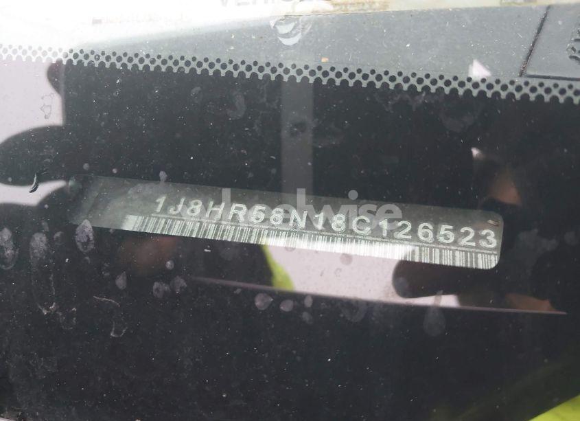 Photo 9 of 2008 Jeep Grand CHEROKEE LIMITED (VIN 1J8HR58N18C126523)