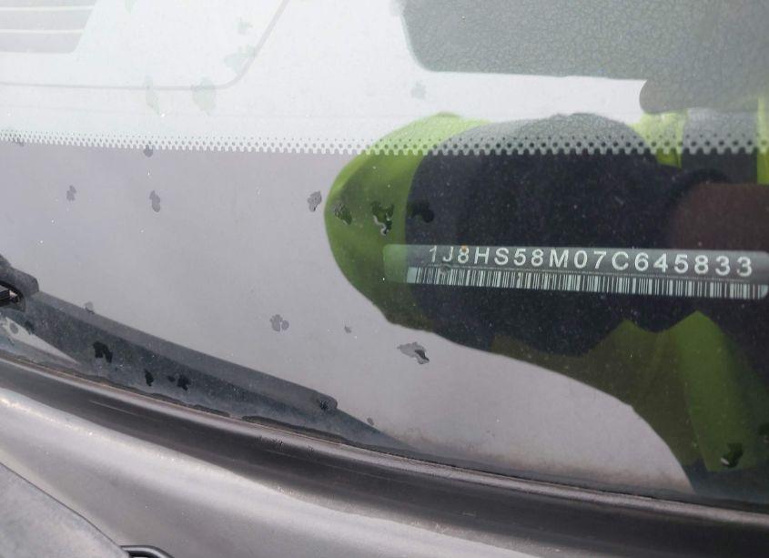 Photo 9 of 2007 Jeep Grand CHEROKEE LIMITED (VIN 1J8HS58M07C645833)