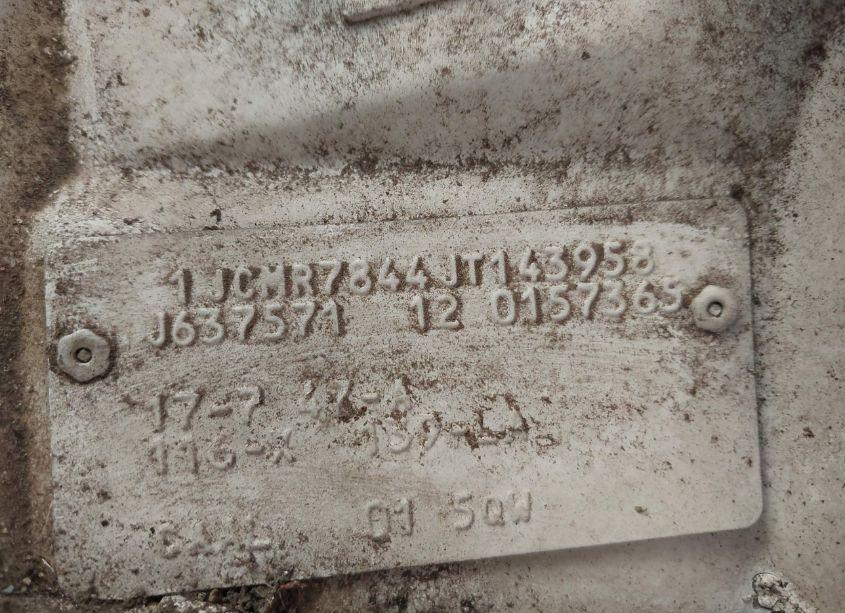 Photo 9 of 1988 Jeep Cherokee LAREDO (VIN 1JCMR7844JT143958)