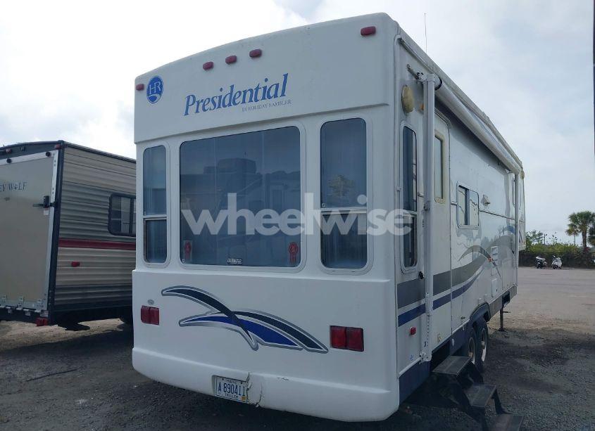 Photo 4 of 2001 Holiday Rambler PRESIDENTIAL TRAVEL TRAILER (VIN 1KB311J241E120815)