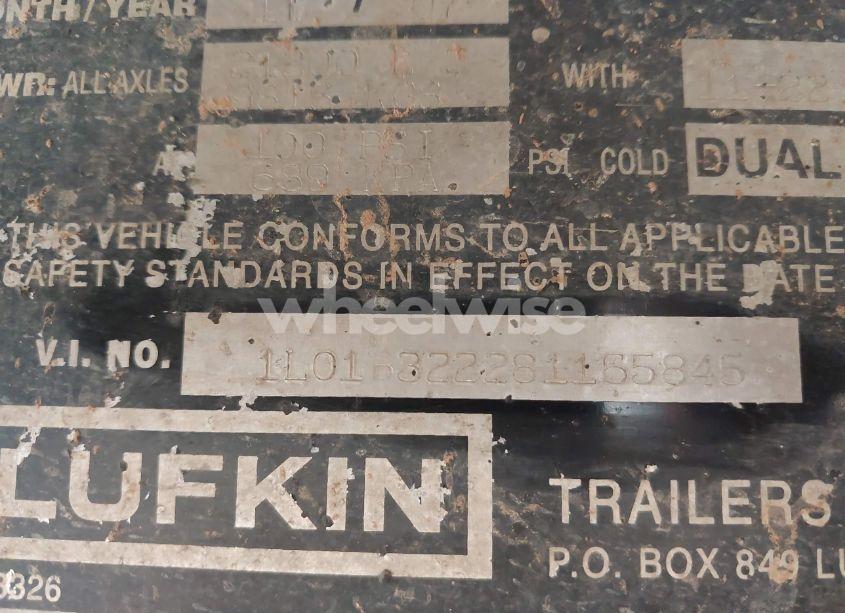 Photo 9 of 2008 Lufkin Industries LUFKIN INDUSTRIES (VIN 1L01B322281165845)