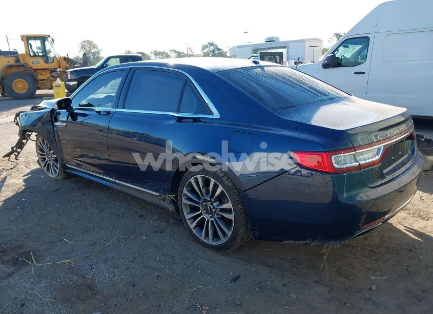 Photo 3 of 2017 Lincoln Continental RESERVE (VIN 1LN6L9NC9H5609249)