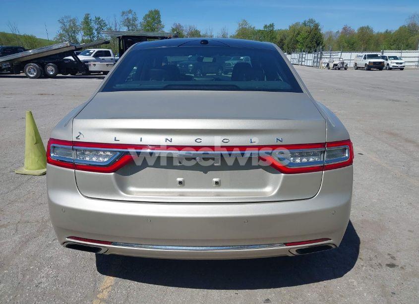 Photo 17 of 2017 Lincoln Continental RESERVE (VIN 1LN6L9NP9H5616821)