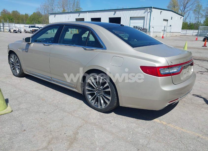 Photo 3 of 2017 Lincoln Continental RESERVE (VIN 1LN6L9NP9H5616821)