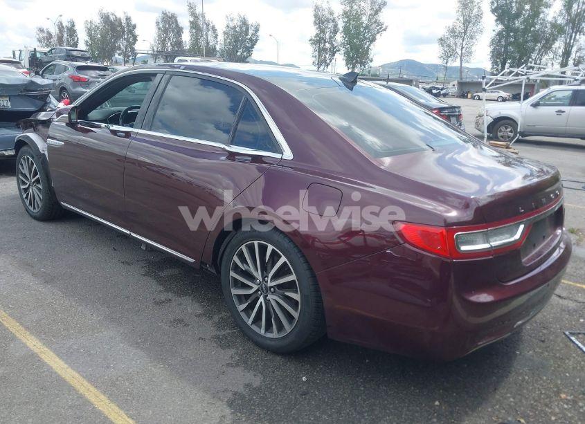 Photo 3 of 2019 Lincoln Continental SELECT (VIN 1LN6L9SK5K5600535)