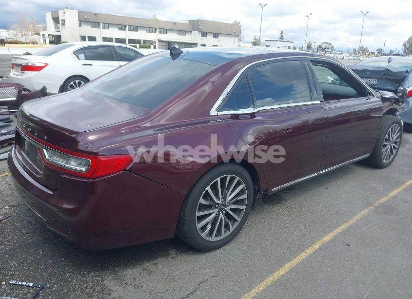 Photo 4 of 2019 Lincoln Continental SELECT (VIN 1LN6L9SK5K5600535)