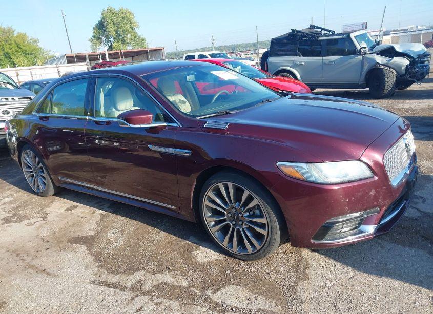 Photo 13 of 2017 Lincoln Continental SELECT (VIN 1LN6L9SK8H5612817)
