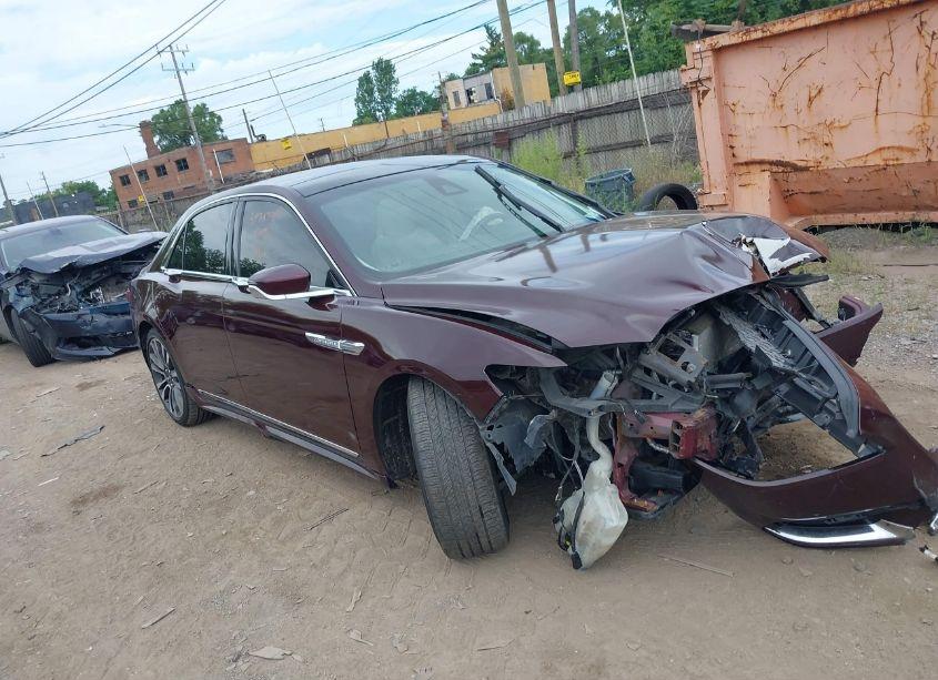 2019 Lincoln Continental SELECT (VIN 1LN6L9TK9K5607602) main photo