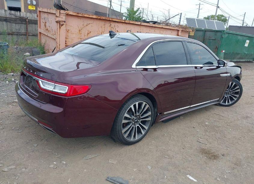 Photo 4 of 2019 Lincoln Continental SELECT (VIN 1LN6L9TK9K5607602)
