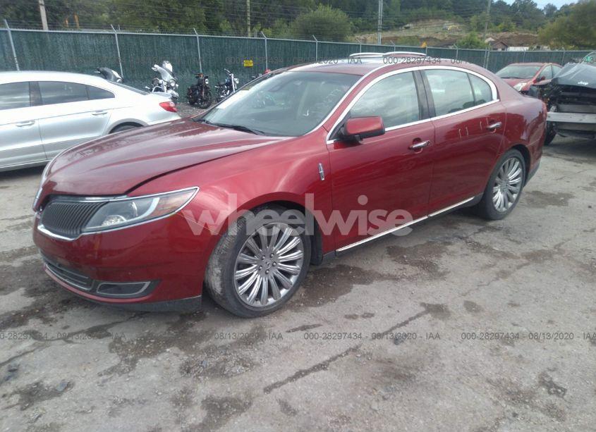 Photo 2 of 2013 Lincoln Mks (VIN 1LNHL9DK7DG614689)