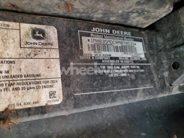 Photo 2 of 2024 OTHER MOTORCYCLE UTV N/A (VIN 1M0835MDCRM070533)