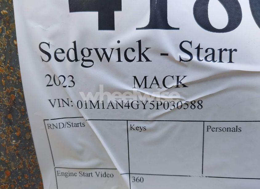 Photo 9 of 2023 Mack Anthem N/A (VIN 1M1AN4GY5PM030588)