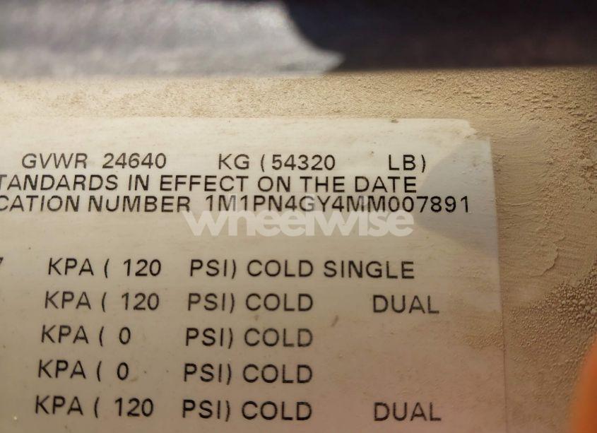 Photo 9 of 2021 Mack Pinnacle N/A (VIN 1M1PN4GY4MM007891)