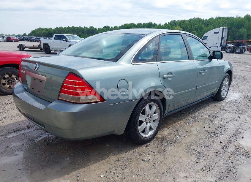 Photo 4 of 2006 Mercury Montego LUXURY (VIN 1MEFM40106G609778)