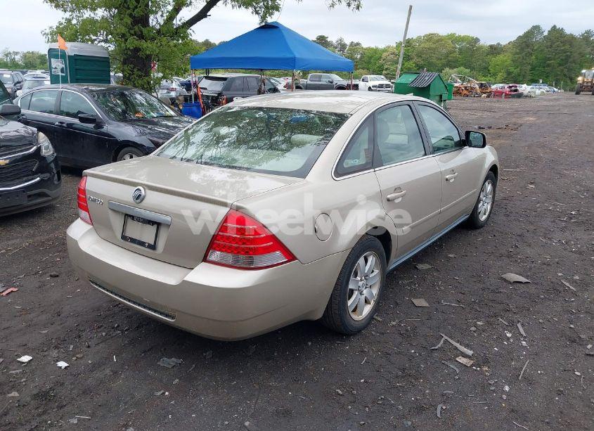 Photo 4 of 2005 Mercury Montego LUXURY (VIN 1MEFM401X5G610905)
