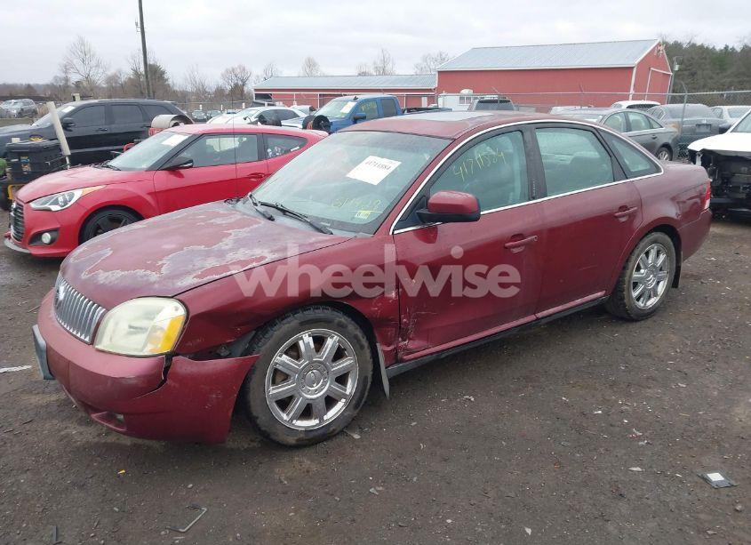 Photo 2 of 2007 Mercury Montego PREMIER (VIN 1MEHM421X7G614428)