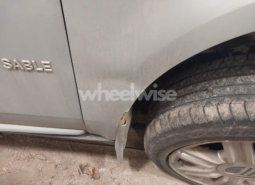 Photo 12 of 2008 Mercury Sable PREMIER (VIN 1MEHM42WX8G606519)