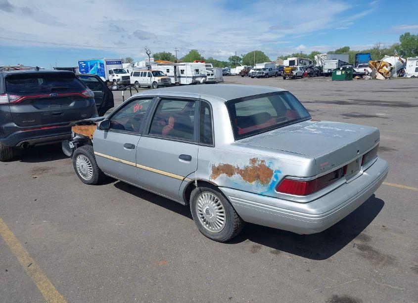 Photo 3 of 1994 Mercury Topaz GS (VIN 1MEPM36X4RK607639)