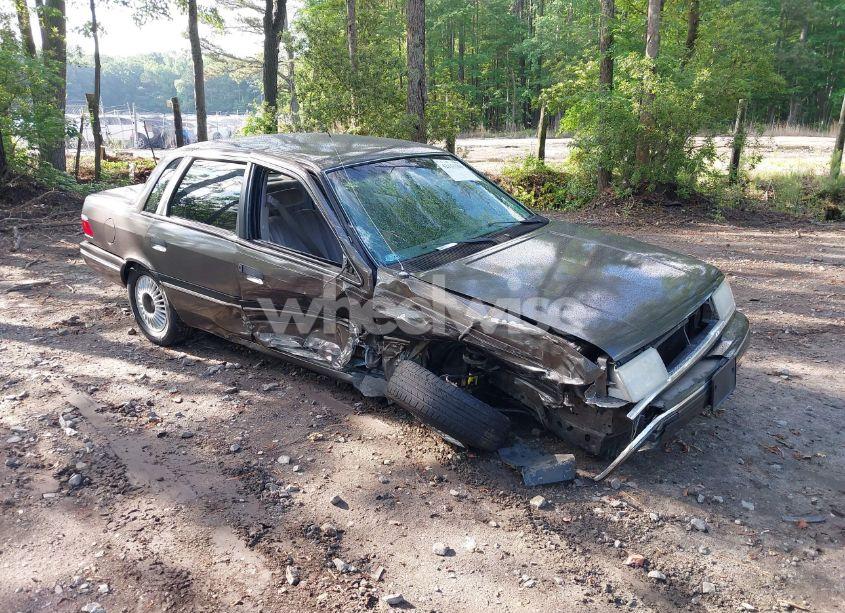 1991 Mercury Topaz GS (VIN 1MEPM36XXMK628732) main photo