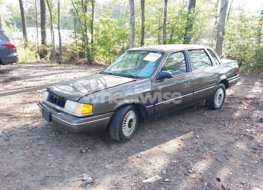 Photo 2 of 1991 Mercury Topaz GS (VIN 1MEPM36XXMK628732)