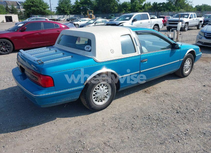 Photo 4 of 1993 Mercury Cougar XR7 (VIN 1MEPM6240PH648065)