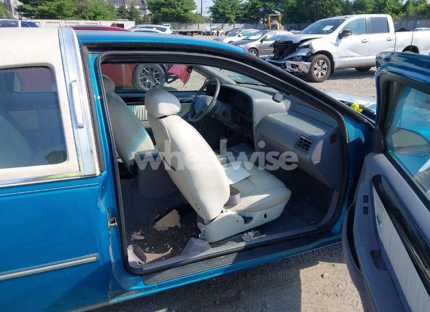 Photo 5 of 1993 Mercury Cougar XR7 (VIN 1MEPM6240PH648065)