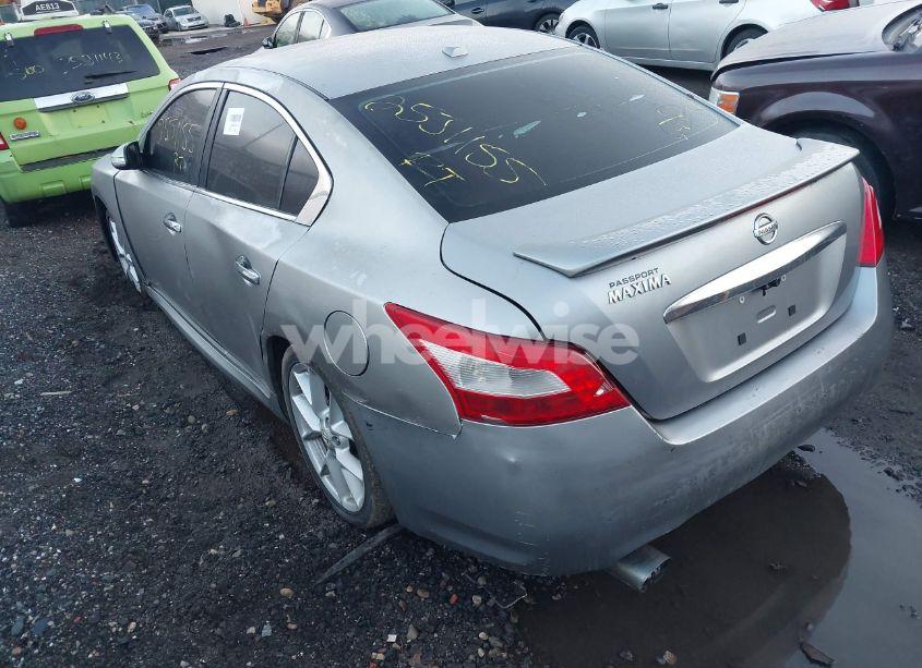 Photo 3 of 2009 Nissan Maxima 3.5 SV (VIN 1N4AA51E19C806360)