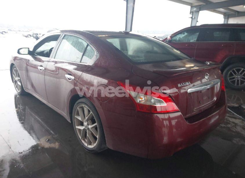 Photo 3 of 2009 Nissan Maxima 3.5 SV (VIN 1N4AA51E19C819173)