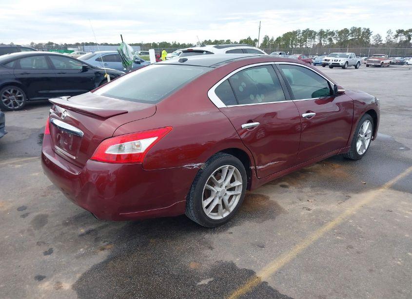 Photo 4 of 2009 Nissan Maxima 3.5 SV (VIN 1N4AA51E39C836542)