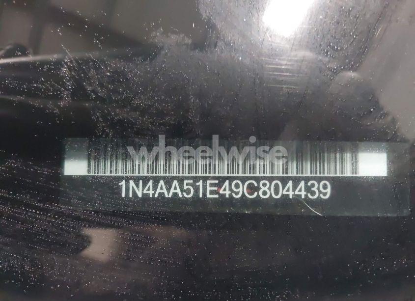 Photo 17 of 2009 Nissan Maxima 3.5 SV (VIN 1N4AA51E49C804439)