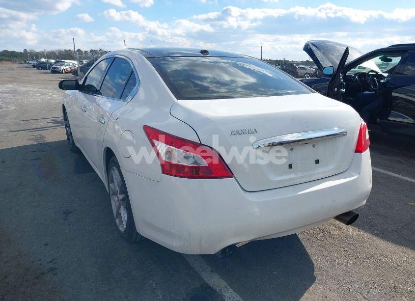Photo 3 of 2009 Nissan Maxima 3.5 SV (VIN 1N4AA51E49C807230)