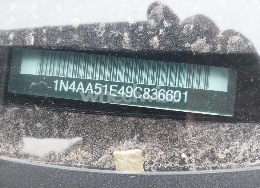 Photo 9 of 2009 Nissan Maxima 3.5 SV (VIN 1N4AA51E49C836601)