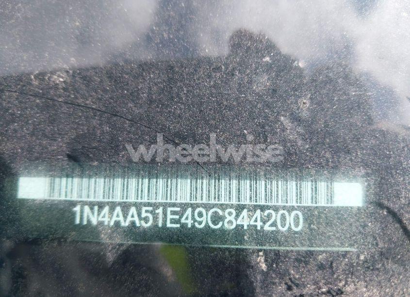 Photo 9 of 2009 Nissan Maxima 3.5 S (VIN 1N4AA51E49C844200)