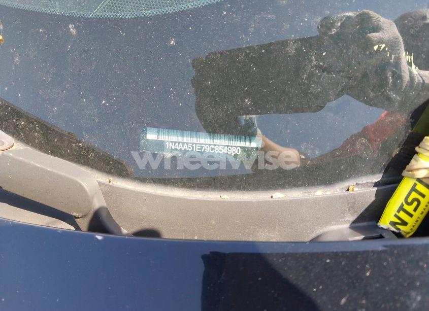 Photo 9 of 2009 Nissan Maxima 3.5 SV (VIN 1N4AA51E79C854980)