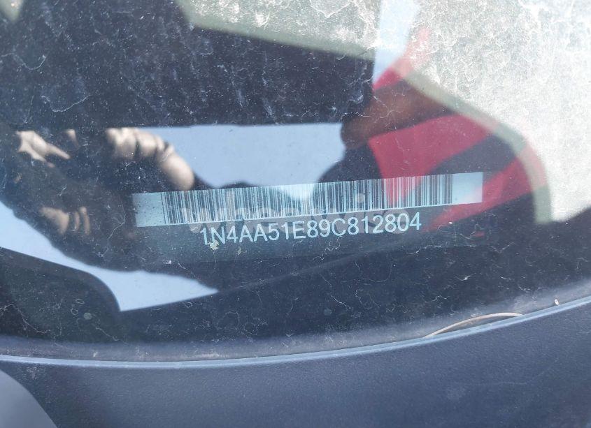 Photo 9 of 2009 Nissan Maxima 3.5 S (VIN 1N4AA51E89C812804)