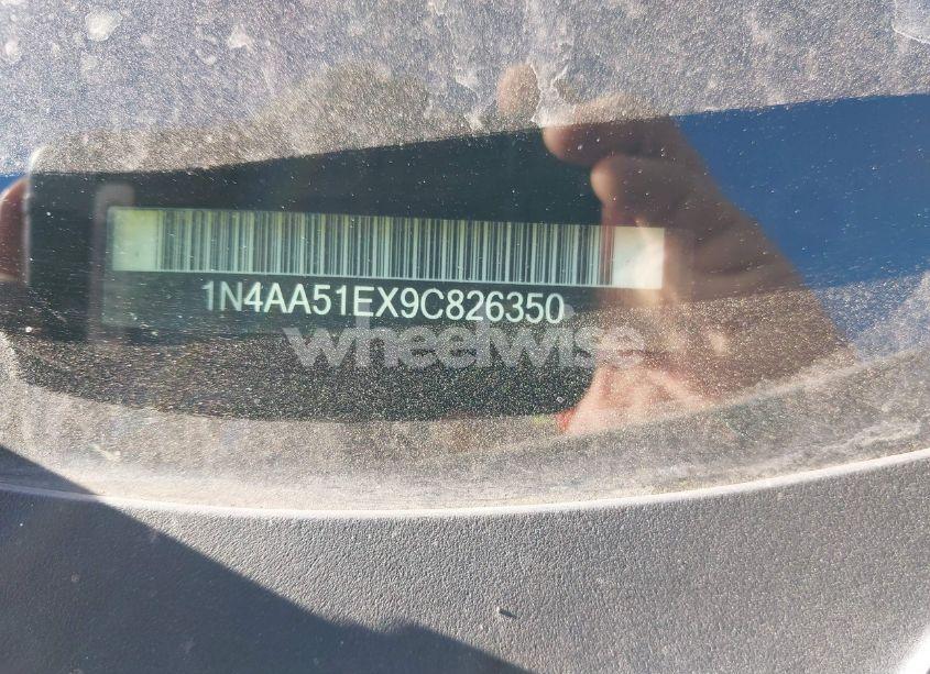 Photo 9 of 2009 Nissan Maxima 3.5 S (VIN 1N4AA51EX9C826350)