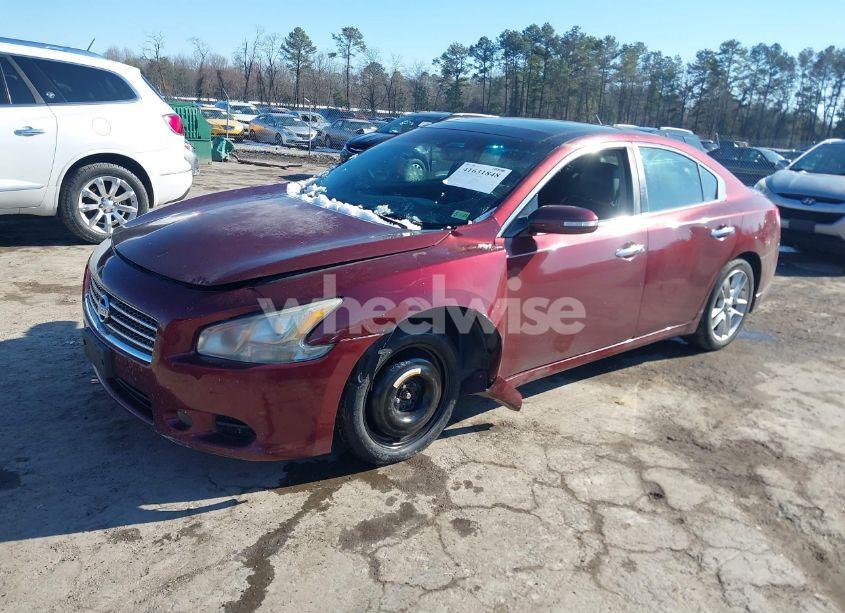 Photo 2 of 2009 Nissan Maxima 3.5 SV (VIN 1N4AA51EX9C831029)