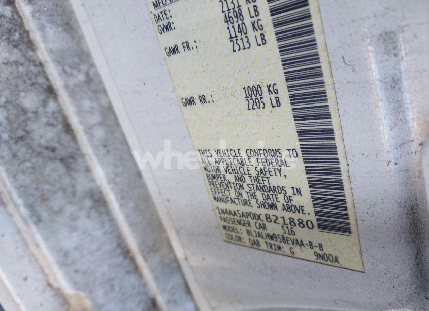 Photo 9 of 2013 Nissan Maxima 3.5 SV (VIN 1N4AA5AP0DC821880)