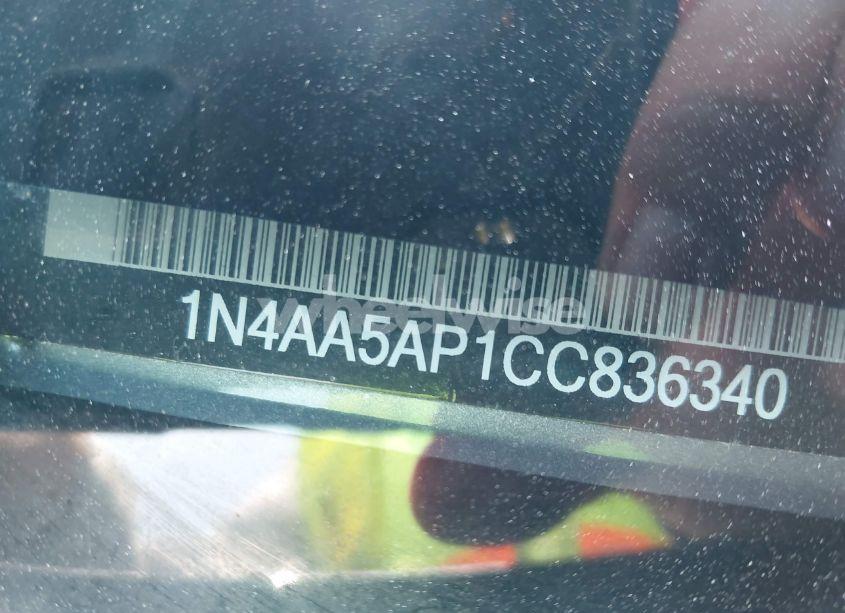 Photo 9 of 2012 Nissan Maxima 3.5 SV (VIN 1N4AA5AP1CC836340)