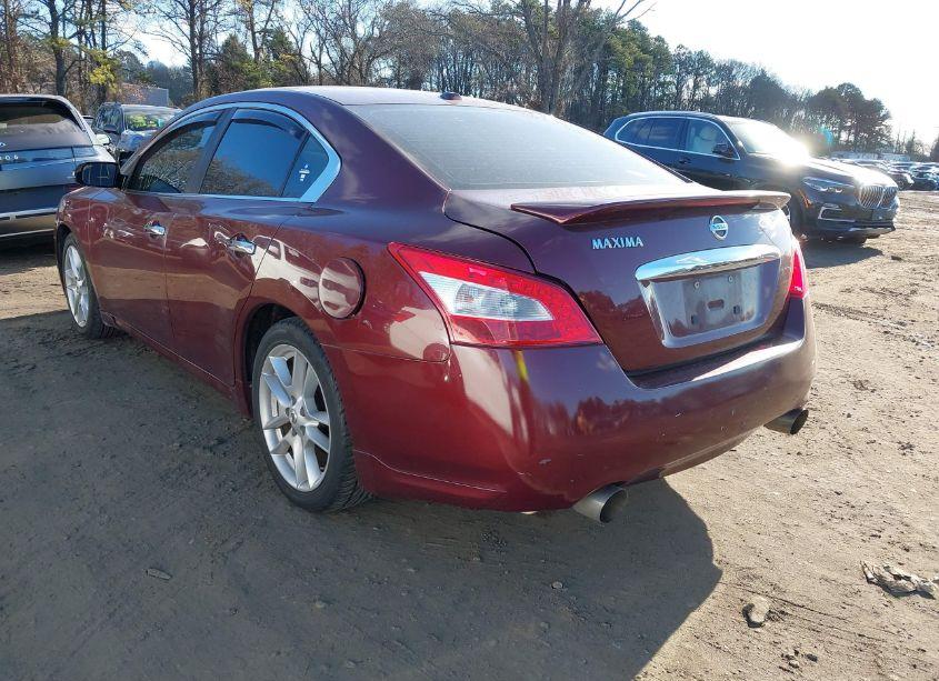 Photo 3 of 2010 Nissan Maxima 3.5 SV (VIN 1N4AA5AP2AC874219)