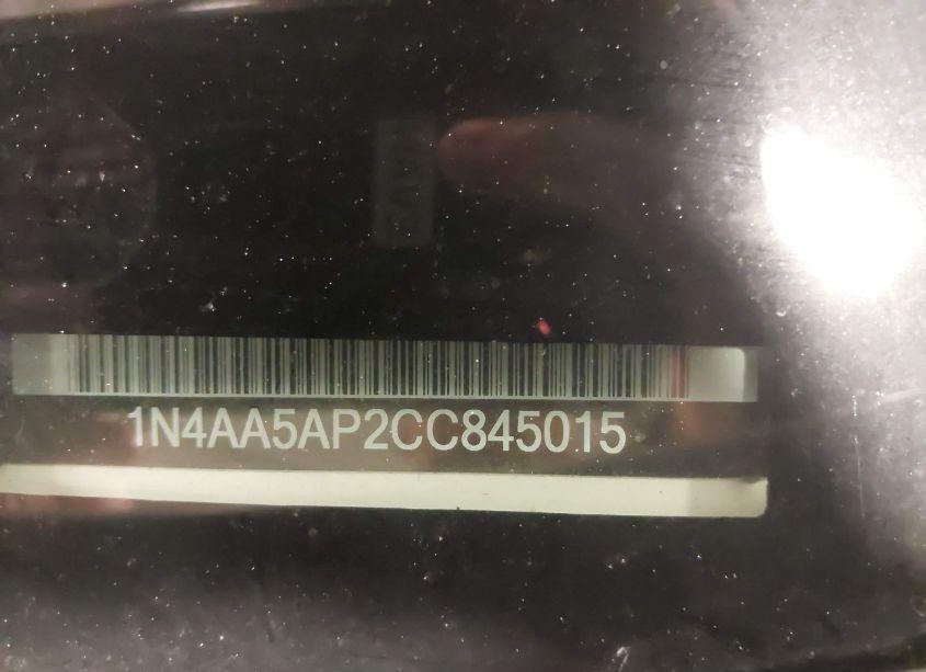 Photo 9 of 2012 Nissan Maxima 3.5 S (VIN 1N4AA5AP2CC845015)