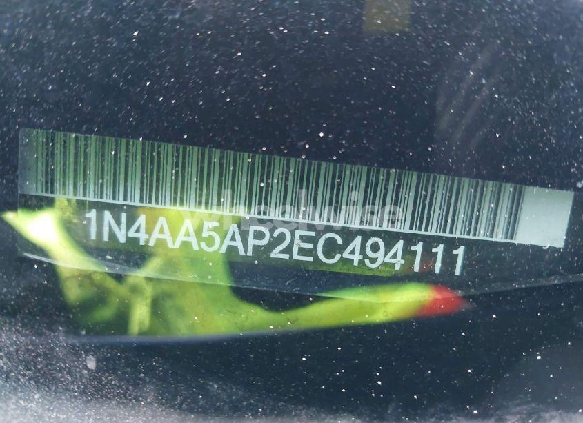 Photo 9 of 2014 Nissan Maxima 3.5 SV (VIN 1N4AA5AP2EC494111)