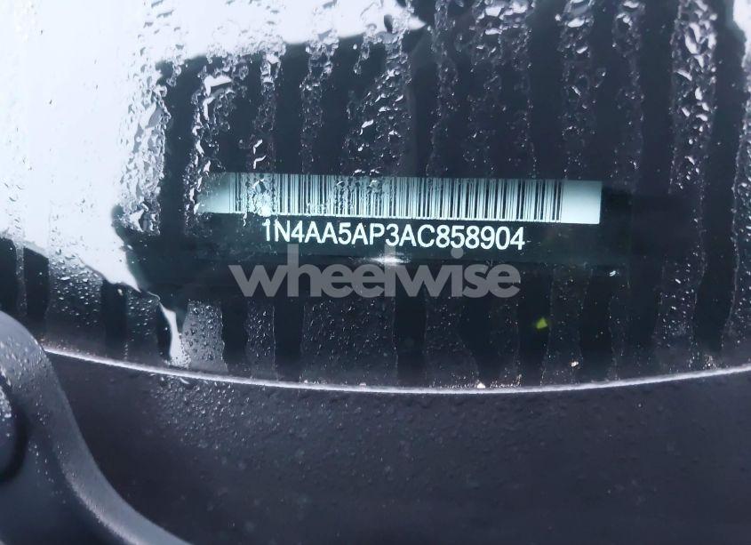 Photo 9 of 2010 Nissan Maxima 3.5 SV (VIN 1N4AA5AP3AC858904)