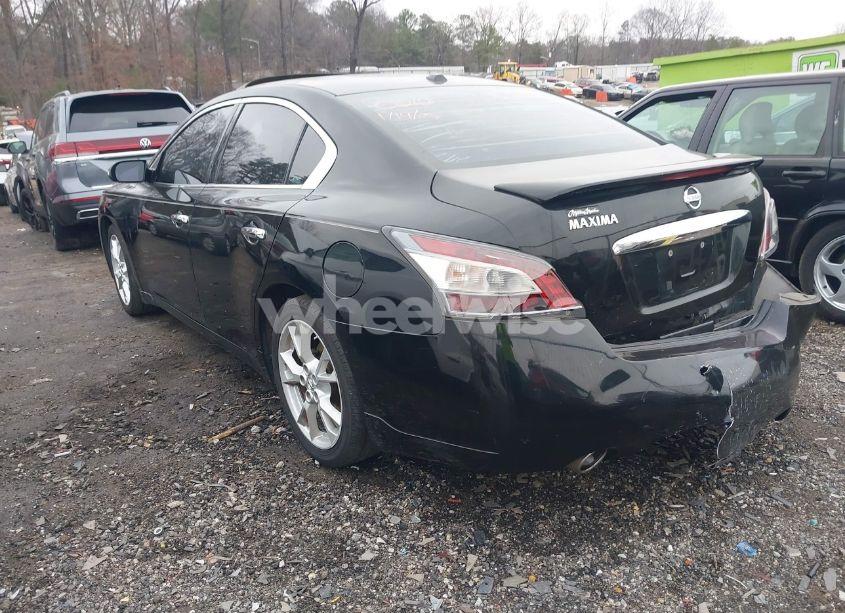 Photo 3 of 2012 Nissan Maxima 3.5 SV (VIN 1N4AA5AP3CC830216)