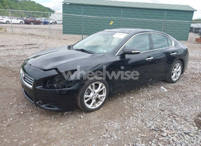 Photo 2 of 2012 Nissan Maxima 3.5 SV (VIN 1N4AA5AP3CC865807)
