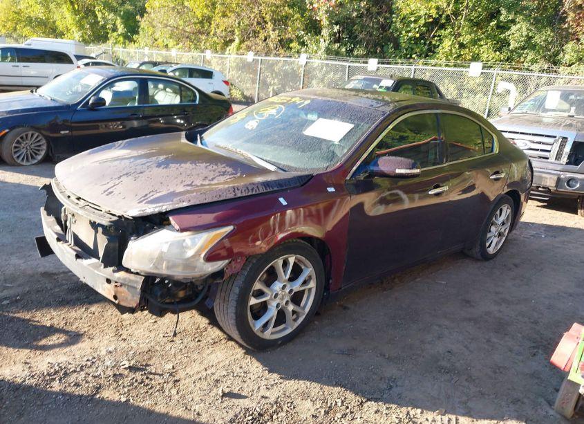 Photo 2 of 2014 Nissan Maxima 3.5 SV (VIN 1N4AA5AP3EC439490)