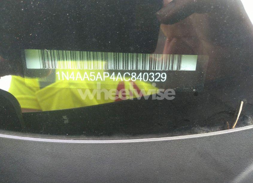 Photo 9 of 2010 Nissan Maxima 3.5 SV (VIN 1N4AA5AP4AC840329)